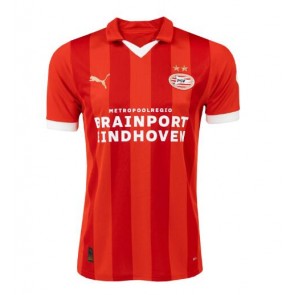 Lacne Muži Futbalové dres PSV Eindhoven 2023-24 Krátky Rukáv - Domáci